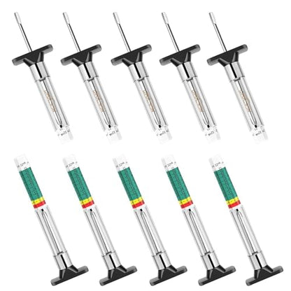 Godeson 88702 Smart Color Coded Tire Tread Depth Gauge (Pack of10) - size: 10 Pack