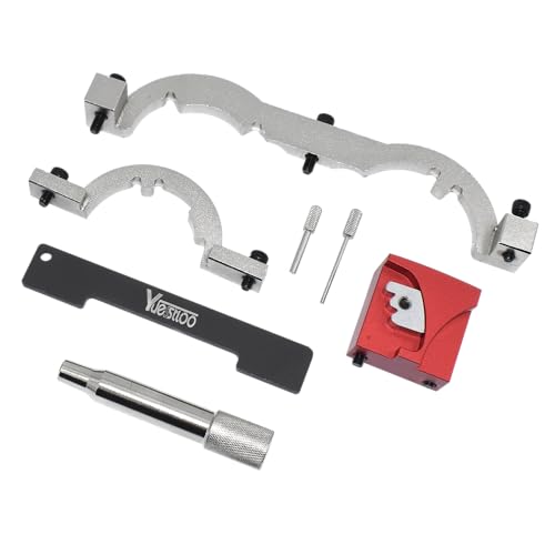 Turbo Engine Timing Tool Kit, Camshaft Holding Locking Tool Set | Compatible with Vauxhall Opel Chevy Chevrolet Aveo Cruze Orlando Adam Ampera Astra J Cascada 1.0 1.2 1.4 L, with Gloves - color: Black case