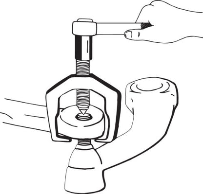 Lisle 41970 Heavy Duty Pitman Arm Puller for Ford - size: Pack of 1, style: Heavy-Duty Pitman Arm Puller