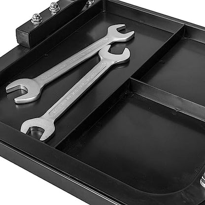 Torin ATR6300B-1 Rolling Creeper Garage/Shop Seat: Padded Mechanic Stool with Tool Tray Storage, Black - style: Normal Seat