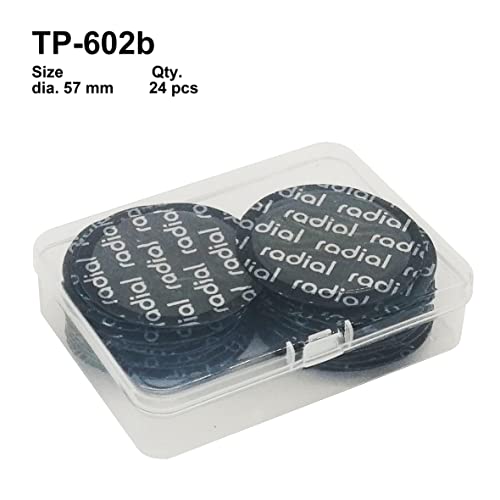 TP-602b Radial Tire Patch Dia. 2 1/4" (57 mm) 24 pcs - size: dia.2.25" 24pcs
