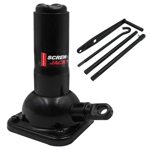 Car Jack 2 Ton Capacity for Pickup Truck 8.46”-19.09” | Screw Jacks for Car Lift , Spiral Jacks Fit for Ford F150 Truck Chevy Silverado Dodge Ram 1500 - size: 19 inch