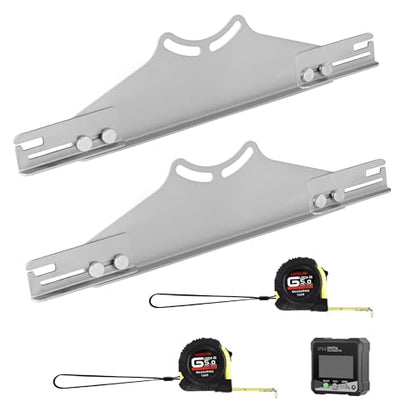 Toe Alignment Tool Toe Plates Wheel Alignment Tool Automotive with 2 Tape Measures and 1 Digital Angle Finder Provides Accurate Fast Wheel Alignment Measurements for Most Cars - size: Applicable to M14 hub bolts
