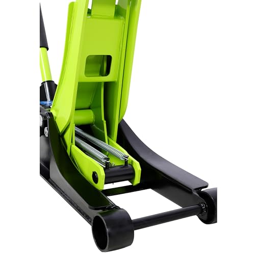 Low Profile Car Jack 4 Ton Portable Floor Hydraulic Jacks 8000 lbs | Heavy-duty steel floor jack with 4-ton capacity, low profile design, lifting range 2.5-20 inches, overload protection va - color: A3