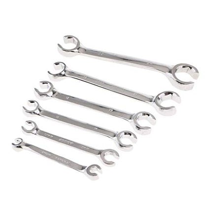 Flare Nut Wrench, Metric Double Open End Offset Fuel Pipe Spanner for Removing or Replacing Nuts (8mm x10mm) - size: 8mm x10mm