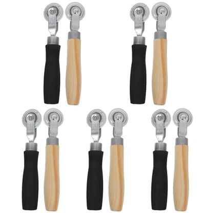 10Pcs Tire Patch Roller Tool Set 7.28X2.55X0.51In Automotive Tire Repair Tools for Patch Application and Air Removal Suitable for Car Motorcycle Atv Maintenance