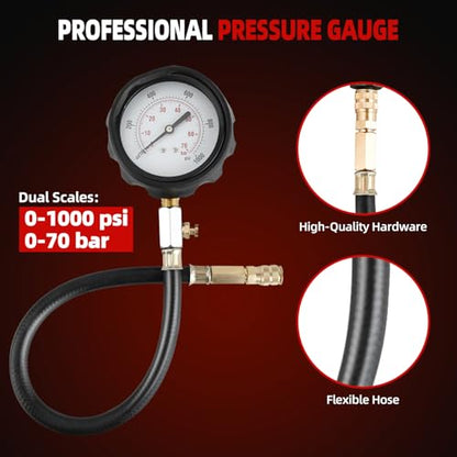 8milelake Diesel Engine Cylinder Compression Tester