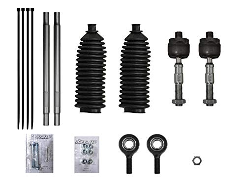 SuperATV Heavy Duty Tie Rod Kit for Can-Am Maverick Trail 700/800 / 1000 (2018+) - Complete Assembly with Ends