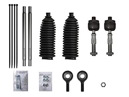 SuperATV Heavy Duty Tie Rod Kit for Can-Am Maverick Trail 700/800 / 1000 (2018+) - Complete Assembly with Ends