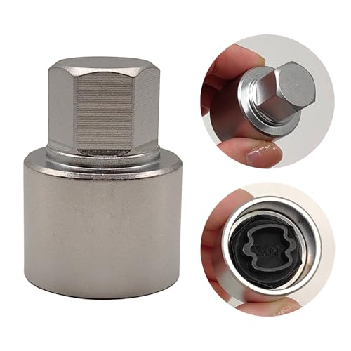305 Wheel Locking Nut Key for Mercedes Benz, Lug Nut Removal Tool | Wheel Lock Nut Socket Adapter, Anti-Theft Screw Remover, Hand Repair Tool, Tyre Fitting, garage - color: Scoket 305