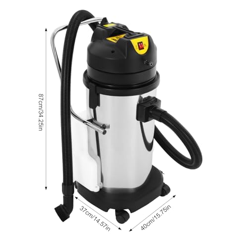 Commercial Carpet Cleaning Machine, 3-in-1 Extractor, 10.56Gal Upholstery Cleaner, Wet Dry Vacuum, 1000W Portable Spraying Floor Brush Cleaners for Car Detailing, Home, Hotel
