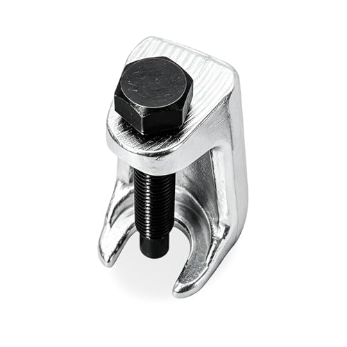 Ball Joint Separator Tool, Adjustable Ball Joint Puller and Extractor Adjusts from 1-1/2" to 1-7/8", Universal Removal Tool for Separating Arms, Tie Rods & Ball Joints on Cars (Silver) - color: Silver, 1PCS