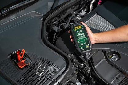 Battery Tender 5 AMP 12V Battery Charger and Maintainer - Automotive Smart Automatic Battery Charger for Cars SUVs and Trucks -Lead Acid, AGM, Gel, & Lithium - 022-0186G-DL-WH | Fast Multi-Chemistry Charger for Cars, Trucks, SUVs, Boats, RVs, and Large 12
