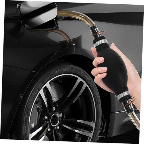 ULTECHNOVO 1Set Hand Gas Pump Siphon Kit Manual Transfer Pump for Automotive Use Durable Fuel Siphon Hose No Power Required Easy Operation