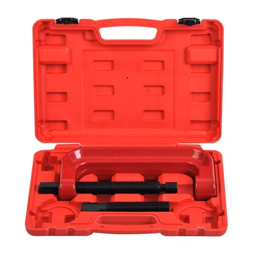 Extra Large Ball Joint Press Tool Set, Heavy Duty Ball Joint Removal Tool, Extended C Frame Compatible for Toyota, Chevrolet, Dodge, Ford
