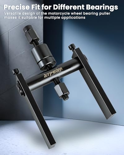 ATPEAM 10pc Motorcycle Wheel Bearing Puller Set 8-25mm Blind Hole Bearing Puller Tool for Removing Motorcycle Bearings