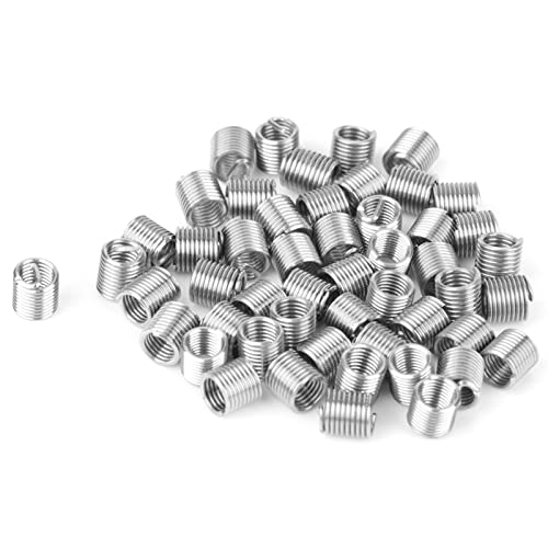 50pcs Thread Repair Installation Kit Stainless Steel Helicoil Type Set (M3 x 2D)