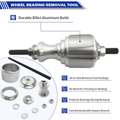 Wheel Bearing Removal Tool Compatible with Can-Am Renegade Outlander 330 400 450 500 570 650 800 1000 Commander 800 1000 Defender HD10/HD9/HD8/HD7/HD5 Maverick