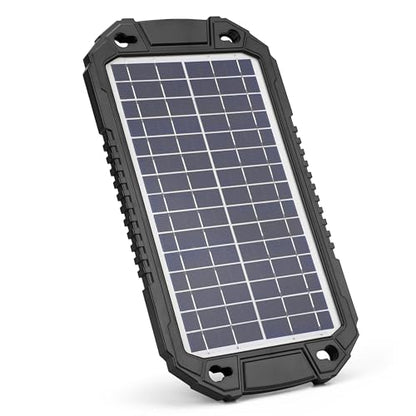 Sunway Solar Solar Car Battery Trickle Charger & Maintainer 8W 12V Waterproof Solar Panel Power Charging Kit for Car Automotive RV Marine Boat Motorcycle Truck Trailer Tractor Powersports Snowmobile - size: 8W
