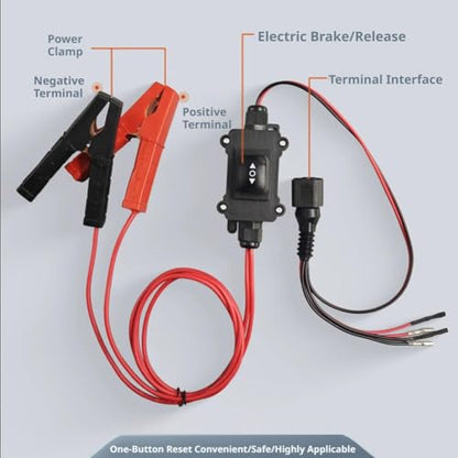 Universal Car Motor Diagnostic Tool - Car Tester Diagnostic for All Cars,Scanner and Battery Tester,EPB Emergency Release Tool,Fixed CarDiagnostic Scanner,Cranking & Charging System Test for Vehicles