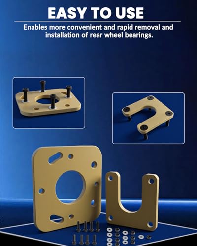 DPTOOL Rear Axle Bearing Puller Removal Install Tool Kit for Toyota | ABS Tone Ring Tool 40mm Bearing Driver with Adapter Plate for 4Runner Hilux Tacoma T100 Tundra