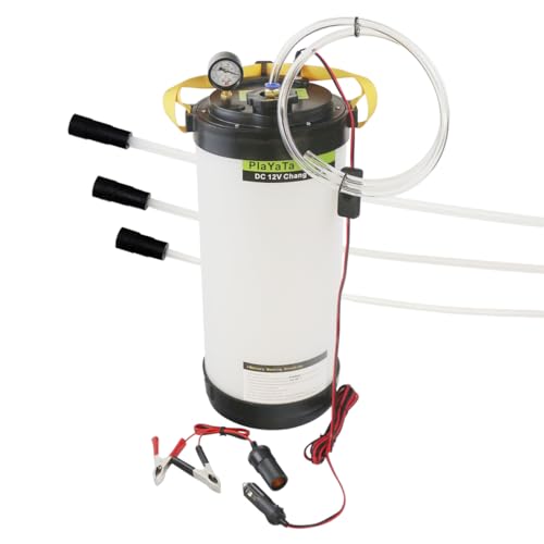 12V DC Oil Changer Oil Pump: for car Engine Oil, Transmission Oil, coolant, Brake Oil, Easy to Operate, can Pump Oil Through The Dipstick Tube (2gallon) - size: 2gallon