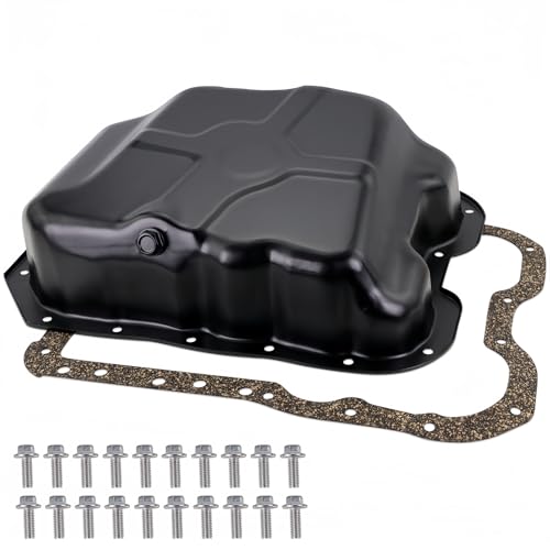 4884665AC Engine Oil Pan with Drain Plug&Gasket and 20 Screws Fits For Dodge(AVENGER/CALIBER/JOURNEY);Jeep(COMPASS/PATRIOT);Chrysler(Cirrus/200/SEBRING/);L4 2.4L 2.0L # 264-361