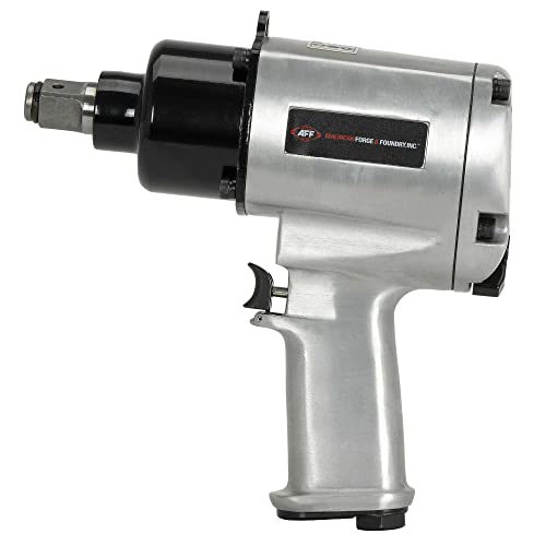 AFF 3/4" Square Drive Air Pneumatic Impact Wrench, 5,000 RPM, 9-1/2" OAL, 7670