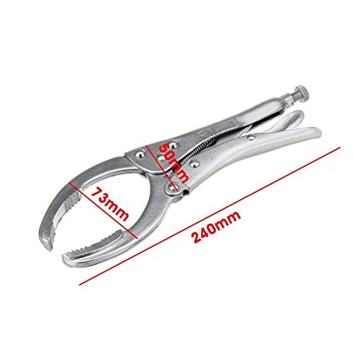 Alloy Steel Car Oil Filter Plier Remover Wrench Vice Locking Grip Vise Spanner Removal Repair Hand Tools Adjustable Hold Grip