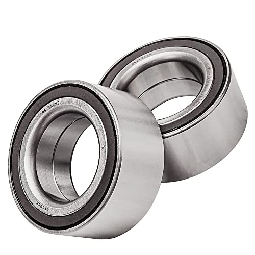 Detroit Axle - Pair Front Wheel Bearings for Honda Accord 2008-2012, Accord Crosstour 2010-2011, Crosstour 2012-2015, Acura TL TSX 2009-2014 with ABS - style: 510095 x2/Pair