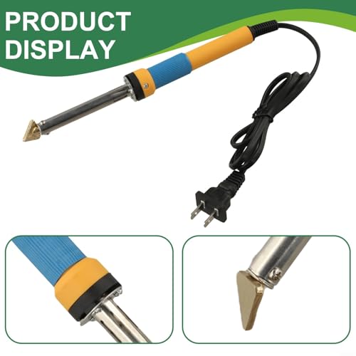 Electric Welder 80W With Brass Tips Mesh And Rods For TPO TEO Auto Bumper Repair Welding(Iron 2)