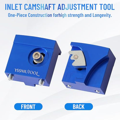 Turbo Engine Timing Tool Kit for Vauxhall Opel Chevy Chevrolet Aveo Cruze 1.0 1.2 1.4, Camshaft Holding Locking Engine Camshaft Alignment Tool set for 2009 to 2020 1.0 1.2 1.4L Chevrolet (Blue) - color: Blue