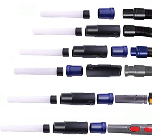 1 1/4 inch Vacuum Attachments Brushes Kit 1-1/4 inch 1-3/8 inch Vacuum Cleaner Accessories for 32mm and 35mm Standard Hose