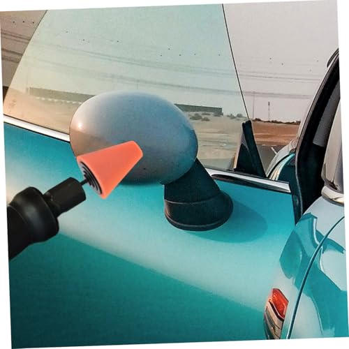 Ciieeo Car Wheel Buffing Cone Kit 3 Pcs Drill Polishing Sponge Pads for Automotive Wheel Care Compatible Drill Tools