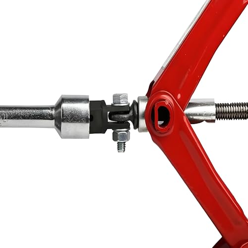 Zpana 1/2 Inch Drive Scissor Jack Drill Adapter Chrome Vanadium Steel | Suitable for 1/2 inch impact or 13/16 inch lug wrench, converts manual lifting, groove adapter design, auto repair tools