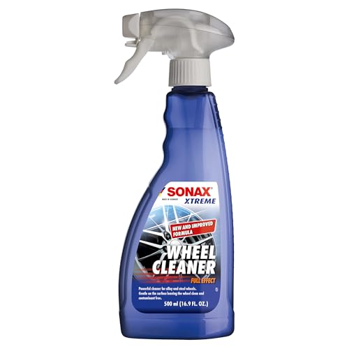 SONAX Wheel Cleaner Full Effect (230200) | Non-Acid Rim Cleaner | Color Changing Wheel Cleaner | Brake Dust Cleaner | Non-Acid Iron Remover | (500 ml or 16.9 fl. oz.) - size: 500ml