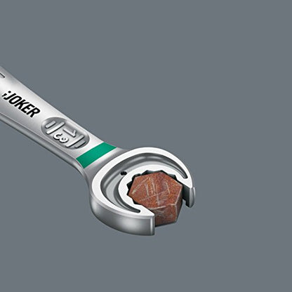 Wera 05020072001 6001 Joker Switch Ratcheting combination wrenches, with switch lever, 17 x 225 mm