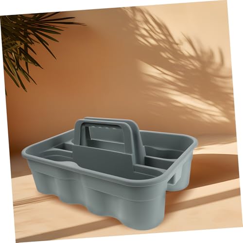 Hotel Portable Cleaning Basket Plastic Storage Organizer for Auto Detailing Supplies Dividers