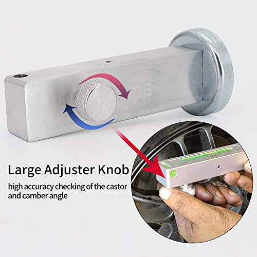 KIPA Adjustable Gauge Tool Camber Castor Strut Wheel Alignment Tool for Truck Car RV Tire Repair, New Top Strong Absorb, Ingenious Design, Practical