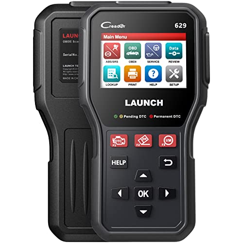 Launch CR629 OBD2 Scanner Code Reader 2026 New Scan Tool for Mechanic | Oil/BMS/SAS Reset Service Live Data Professional OBDII Diagnostic Tool for Read and Clear DTCs Lifetime Free Update for DIYer - style: CR629