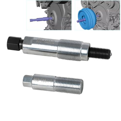 DPTOOL Crankshaft Pulley Removal Tool Crankshaft Vibration Damper Pulley Remover Compatible with Ford Ranger Transit 2.0L EcoBlue Engine Replace 303-1657