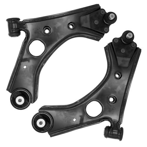 Detroit Axle - 4pc Front Struts Kit for 2015 2016 2017 2018 2019 2020 2021 | 2022 Ram ProMaster City, 2 Struts with Coil Spring Assembly 2 Lower Control Arms w/Ball Joint Replacement - size: 4CQ472427/Big Kit