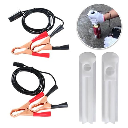 Universal Car Fuel Injector Flush Cleaner Kit - DIY Jet Nozzle Cleaning Tool for Auto Vehicles(2Pcs Cleaning heads) - color: 2Pcs Cleaning heads
