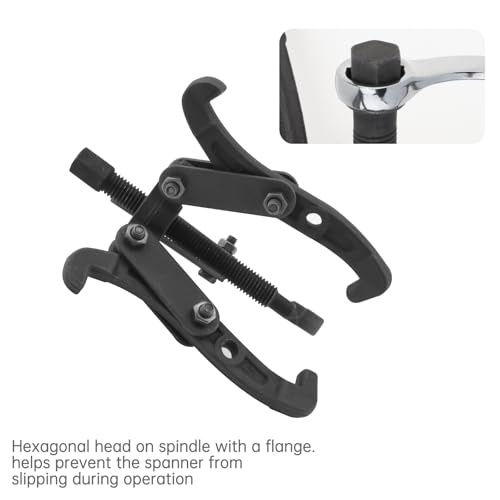 ChgImposs 4 Inch 2-Jaw & 3-Jaw Bearing Puller, High Carbon Steel Gear and Pulley Remover Tool for Automotive, Motorcycle, and Machinery Repair - size: 4 Inch