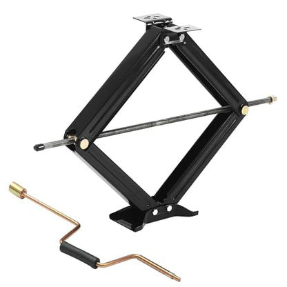 30" RV Scissor Jack Stabilizer 7800lb Heavy Duty 30" RV Trailer Stabilizer Leveling Scissor Jack for RV Camper with Crank Handle - 1Pack - size: XL 30’‘ 1pc