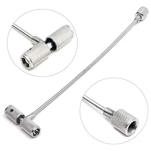 Tiziri 4PCS 8'' Valve Stem Installation Fishing Tire Repair Tools Puller Car Plug Core Remover