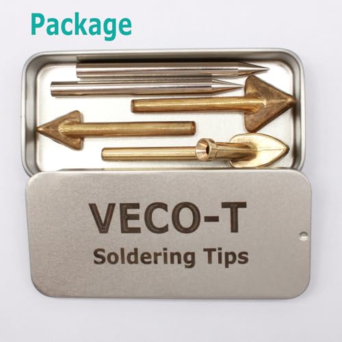 5PCS Plastic Welding Tips,Soldering Iron Gun Tips with a Storage Box,for Plastic Welding,Fuel Tank,Car Bumper Dashboard Kayak Repair