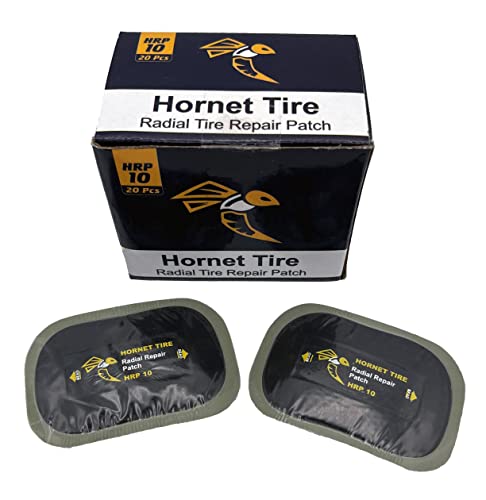 Reinforced Heavy Duty Radial Tire Repair Patches HRP-10 (3"x2") - size: 3"x2"