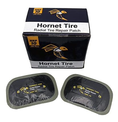 Reinforced Heavy Duty Radial Tire Repair Patches HRP-10 (3"x2") - size: 3"x2"