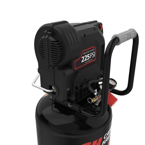Campbell Hausfeld 15 Gallon Vertical Air Compressor, 225 PSI, Oil‑Free